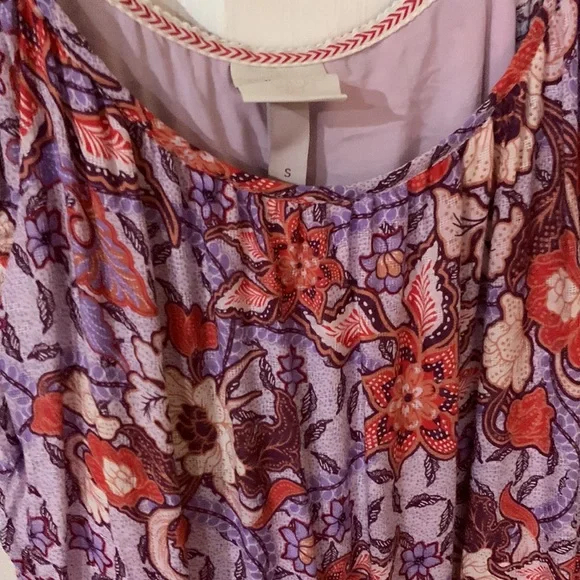 Flutter Short Sleeve A-Line Dress - Knox Rose NWT - Picture 4 of 7